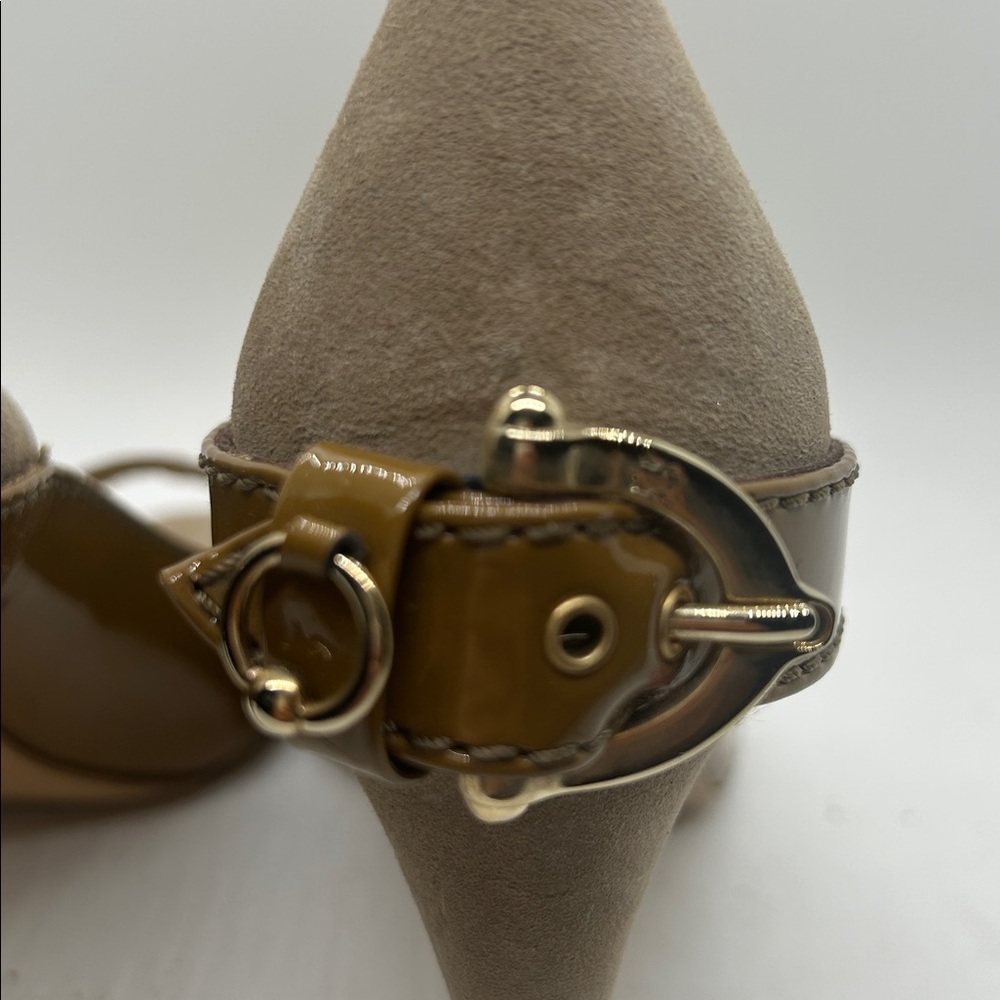 Guillaume Hinfray Sexy Vintage Suede Stiletto Heels Shoes **Size 37.5/US 7.5**🔥🔥 - Picture 7 of 12